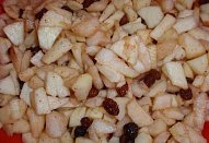 Jablečné vdolečky - kynuté, pečené